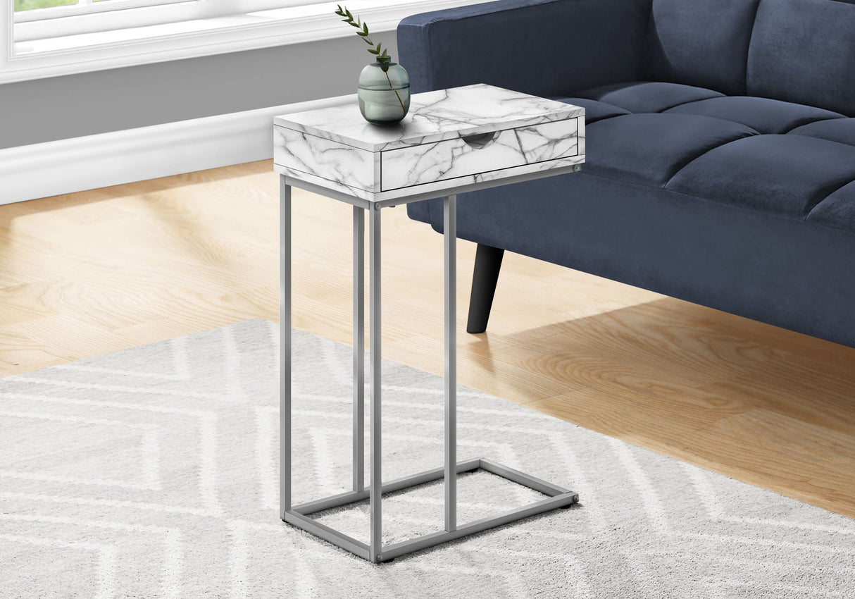 Accent Table, C - Shaped Contemporary & Modern Design - Best Buy Furniture