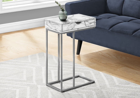 Accent Table, C - Shaped Contemporary & Modern Design - Best Buy Furniture