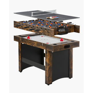 54" 3-in-1 Air Hockey Table Combo