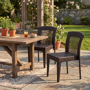 Outdoor Dining Stackable Chairs