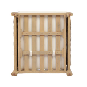 Set of 3 Outdoor Acacia Wood Patio Chairs