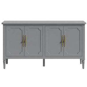 Vintage Buffet Cabinet With Adjustable Shelves