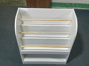 Kids Bookshelf with Open Storage and Front-Facing Shelves