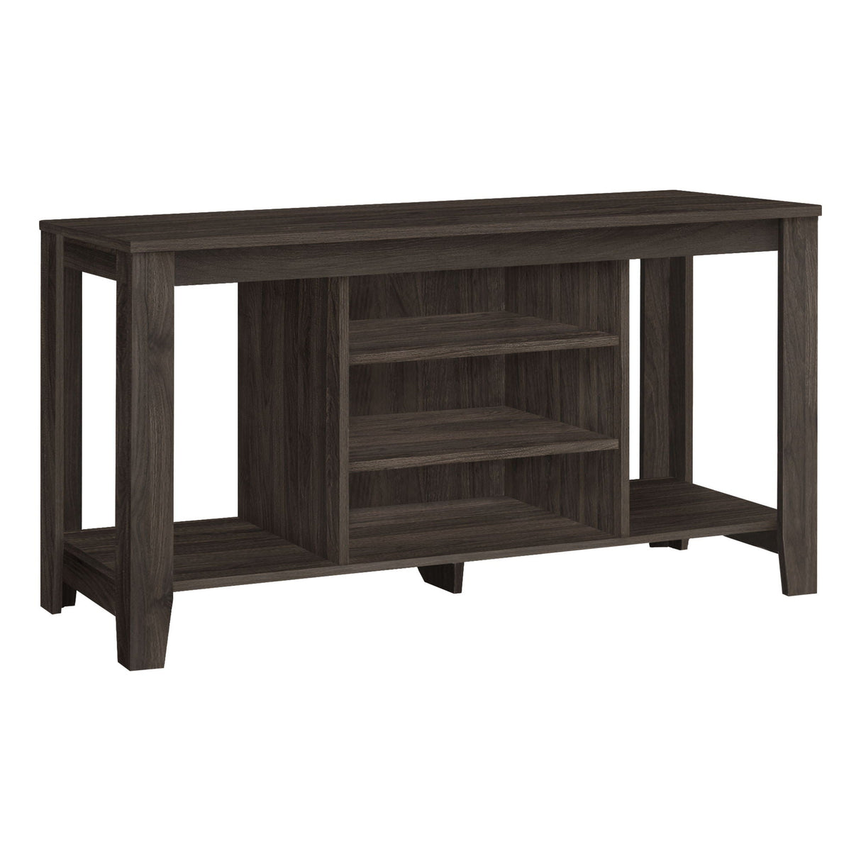 TV Stand, Console, Media Entertainment Center, Versatile Storage Shelves - Best Buy Furniture