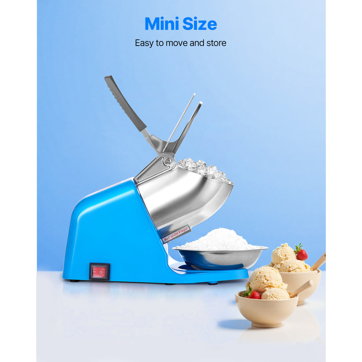 Ice Crusher Machine - 286lbs Per Hour