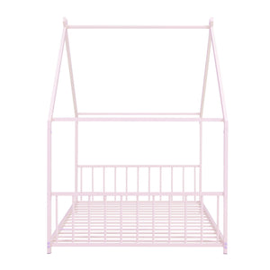 Metal House Bed