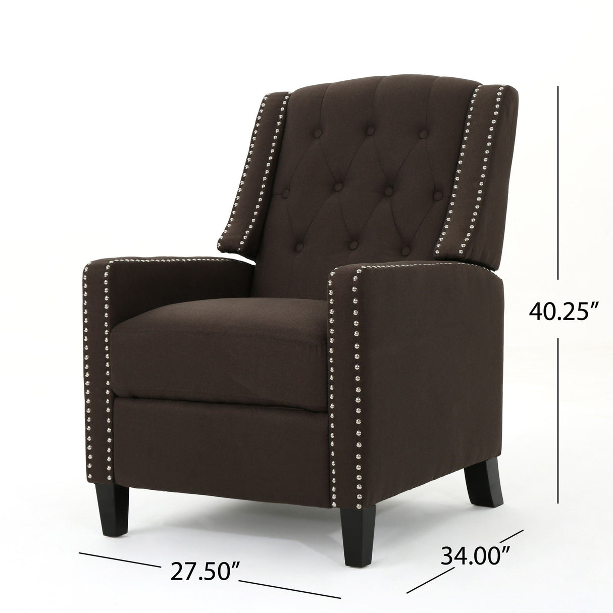Classic Fabric Push Back Chair - Best Buy Furniture