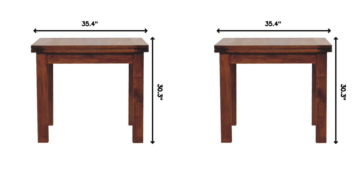Butterfly Dining Table - Chestnut