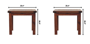 Butterfly Dining Table - Chestnut