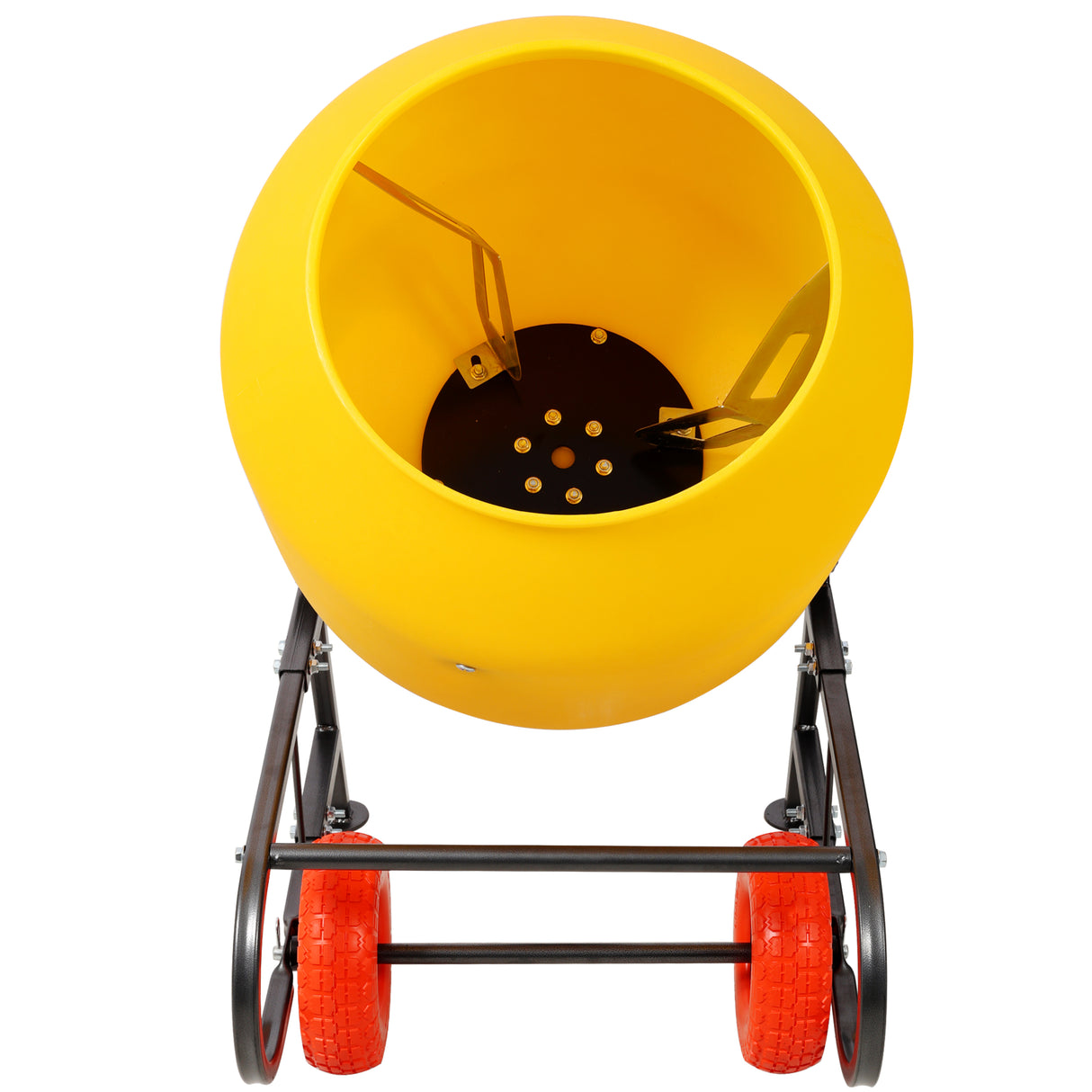 6 CUFT/170L Portable Electric Poly Drum Concrete Mixer