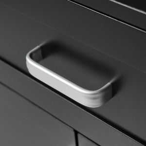Bathroom Vanity With Sink, 2 Doors 8 Drawers, Soft Close System, Classic Design