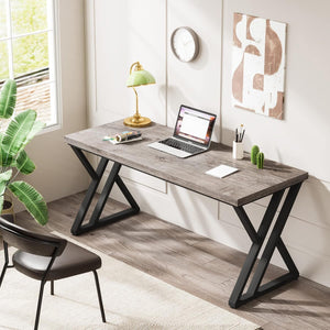 Writing Desk With Z-Shaped Legs