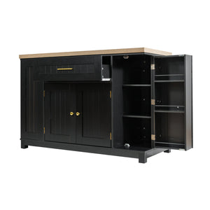 52" Kitchen Island Cabinet with Storage