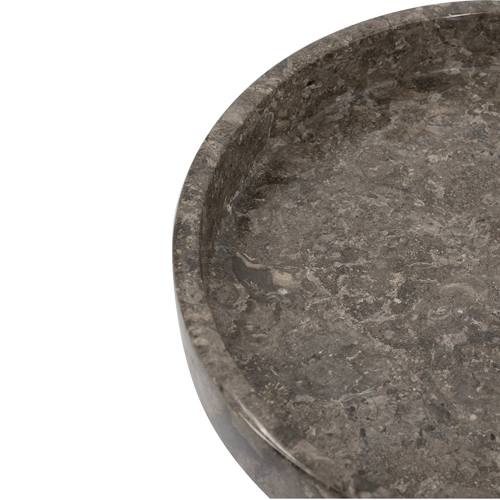 10x10x3" Marble Pedestal Plate