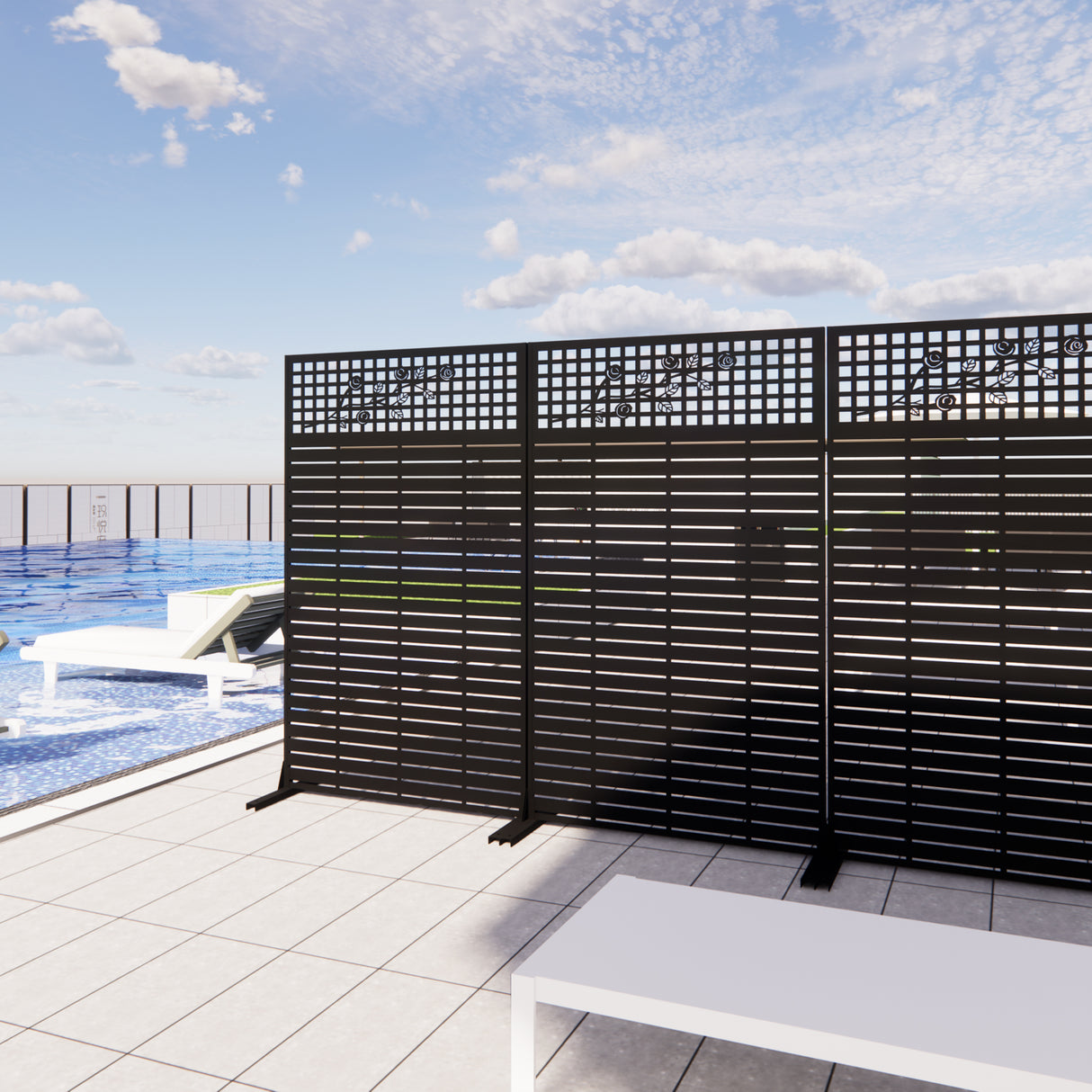 Metal Privacy Screens
