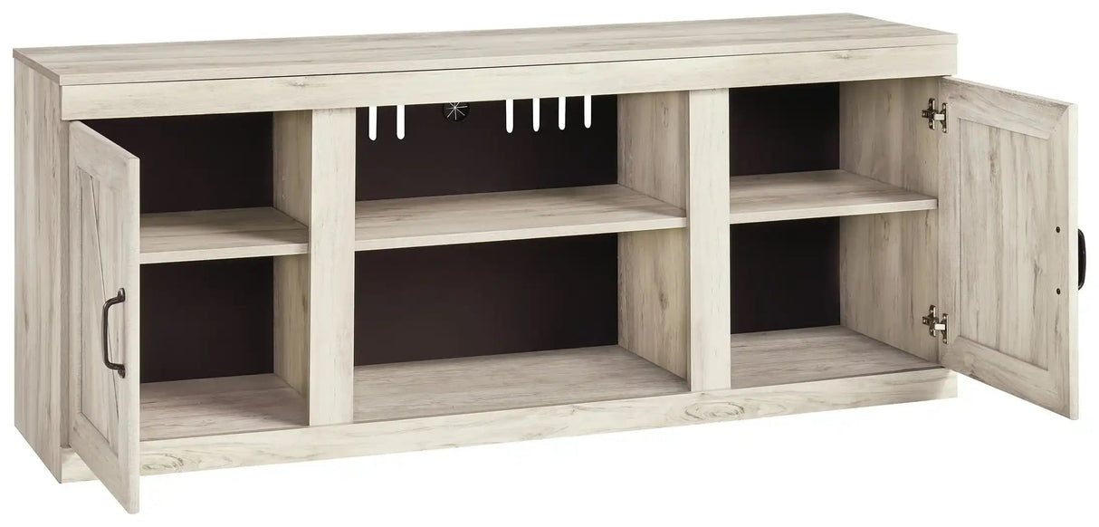 Bellaby - TV Stand W/Fireplace Option - Best Buy Furniture
