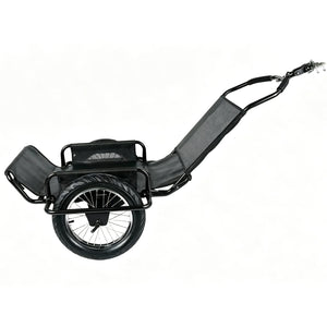 Heavy-Duty Bike Cargo Trailer with Steel Frame – 320 lb Load Capacity