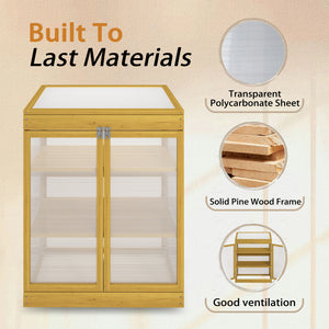 Greenhouse Wooden Cold Frame Greenhouse