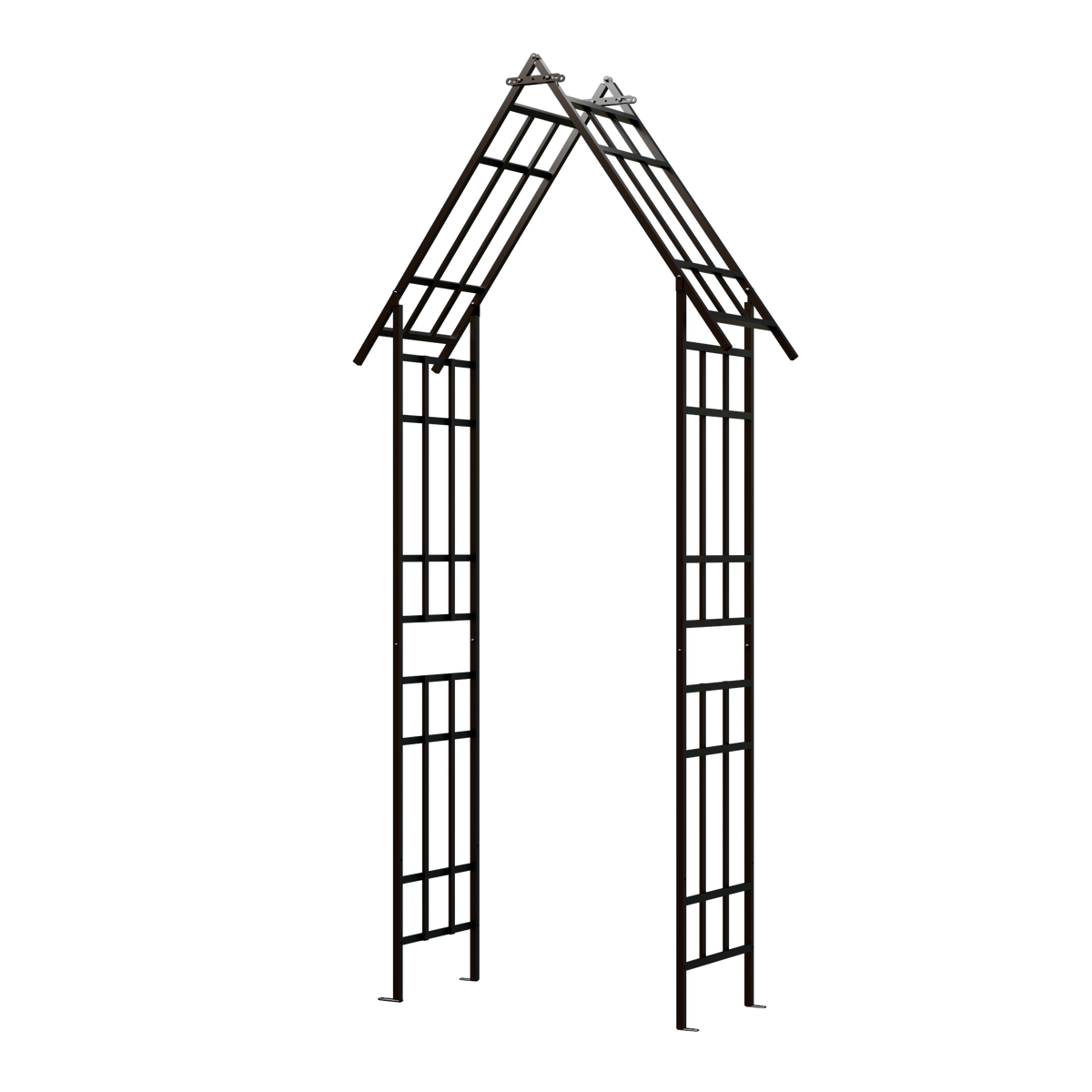 Metal Garden Arch with Adjustable Width