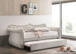 Adkins - Twin Daybed With Trundle - Beige - Best Buy Furniture