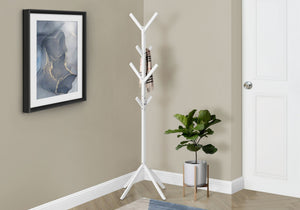 Coat Rack, Hall Tree, Free Standing, 8 Hooks, Entryway, Contemporary & Modern - Best Buy Furniture