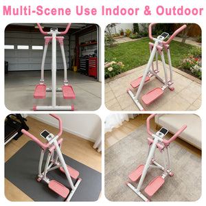 Air Walk Elliptical Machine - Foldable Cardio Cross Trainer
