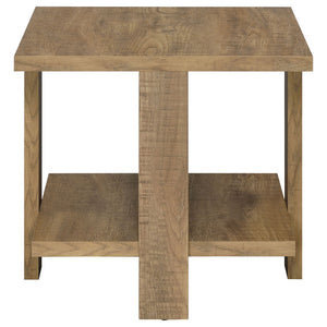 Square End Table - Mango Color