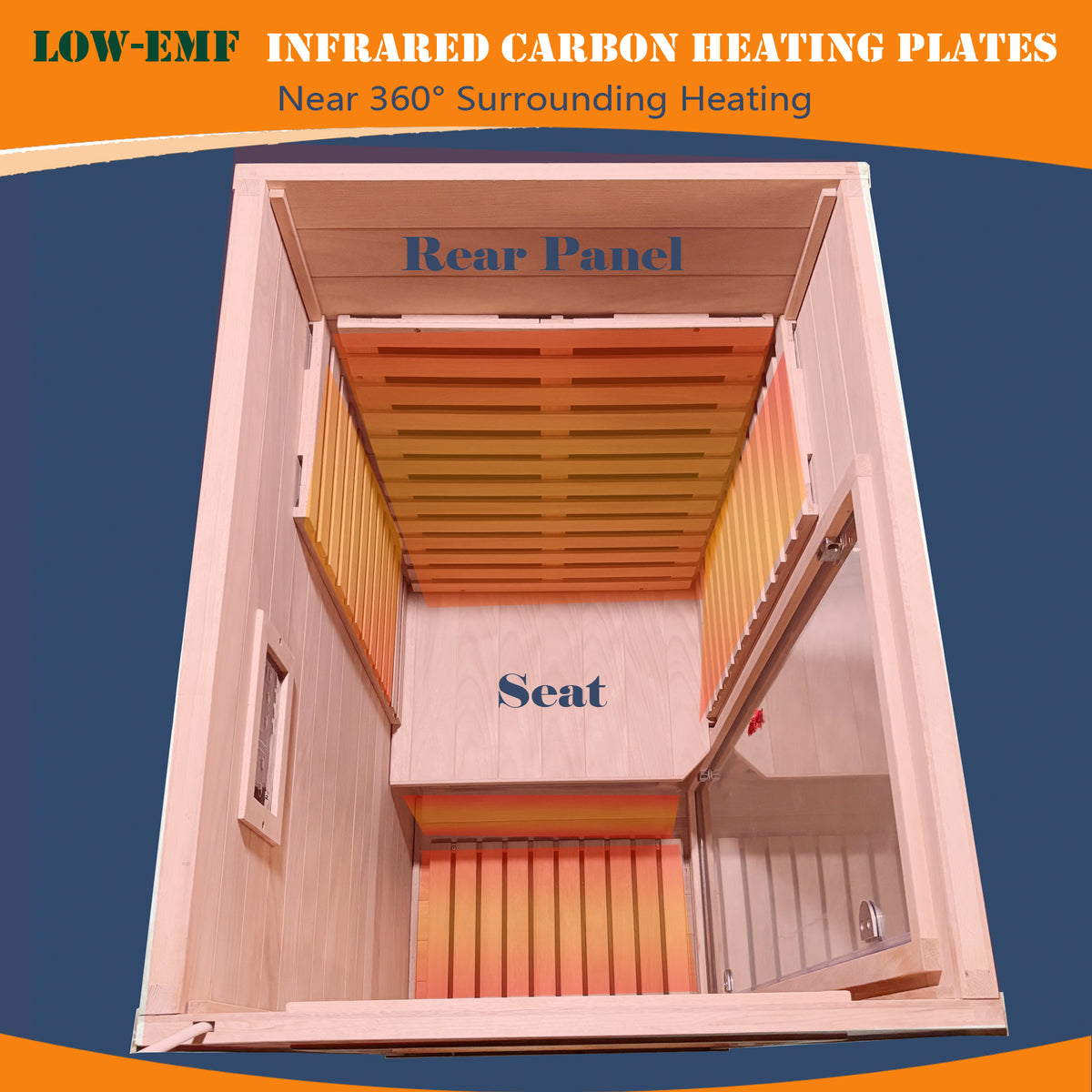 Infrared Indoor Dry Sauna Room