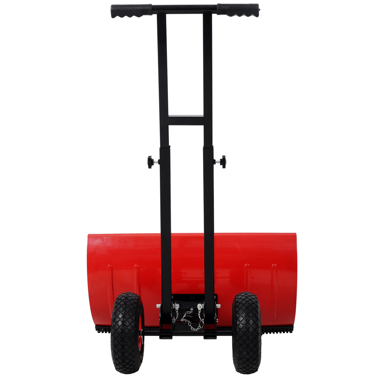 Dual Bar Snow Shovel with Wheels