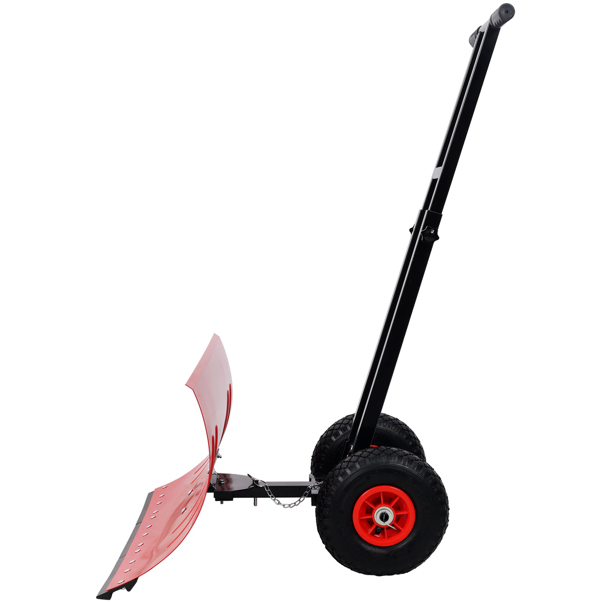 Dual Bar Snow Shovel with Wheels