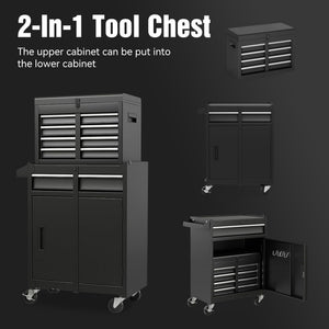 5-Drawer Rolling Tool Storage Cabinet