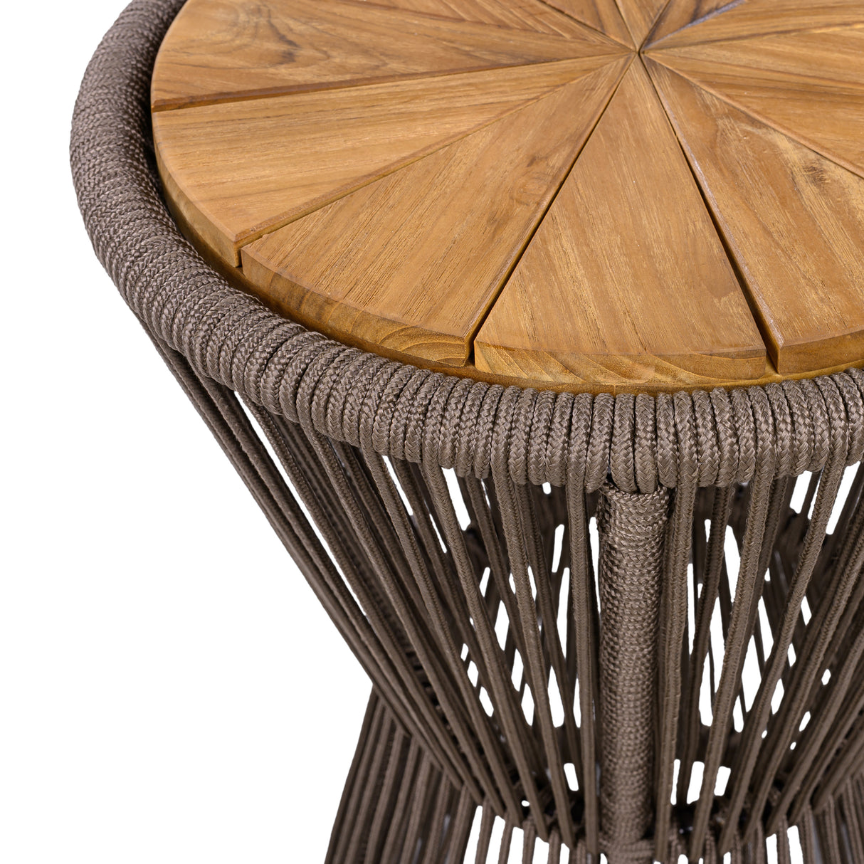 Outdoor Side Table, Dark