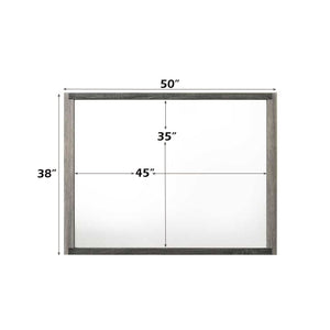 Jehoram - Mirror - Gray - Best Buy Furniture
