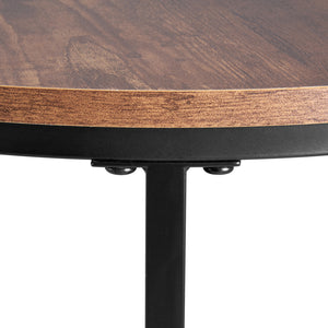 Nesting Coffee Table Set of 2, 23.6 in Round Coffee Tables