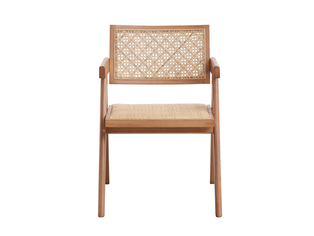 Valentina - 6 Piece Patio Furniture Set - Rattan / Natural
