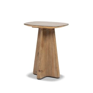 Clarence - Rectangular End Table - Antique Brown