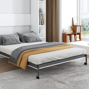 Queen Murphy Bed With Storage Cabinet, Foldable Wall Bed For Bedrooms - White
