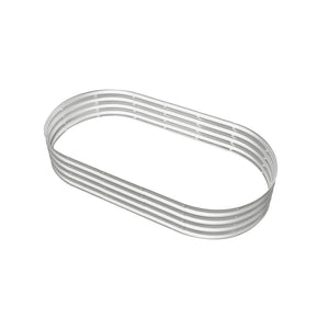 Heavy Duty Galvanized Raised Garden Bed Kit For Vegetables, Flowers & Herbs