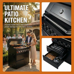 43 Inch Stainless Steel Outdoor BBQ Grill