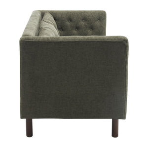 Upholstered Sofa Modern 3 Seater Sofa Couch With Tufted Design For Living Room