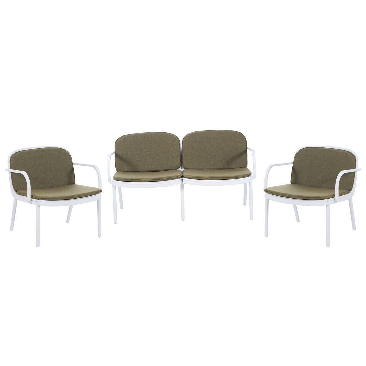 Luna - Outdoor Patio 3 Pieces Chat Set - Best Buy Furniture