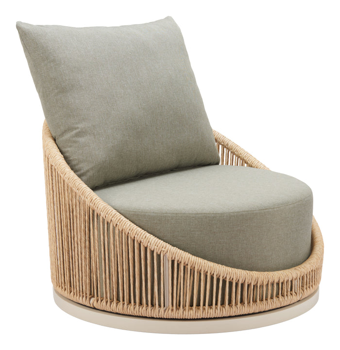 Zuo Modern Cabana Swivel Chair