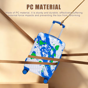 20 Inch PC Spinner Wheel Luggage - Blue