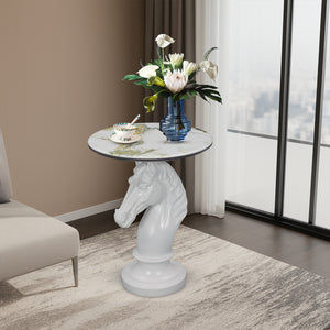 Horse Head Accent Table