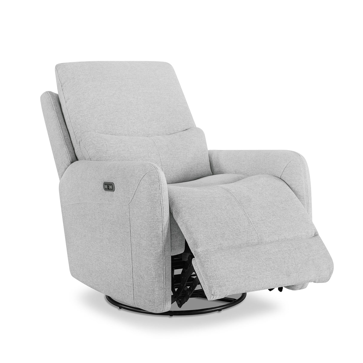 Dublin 30" Swivel Power Recliner Arm Chair Heathered