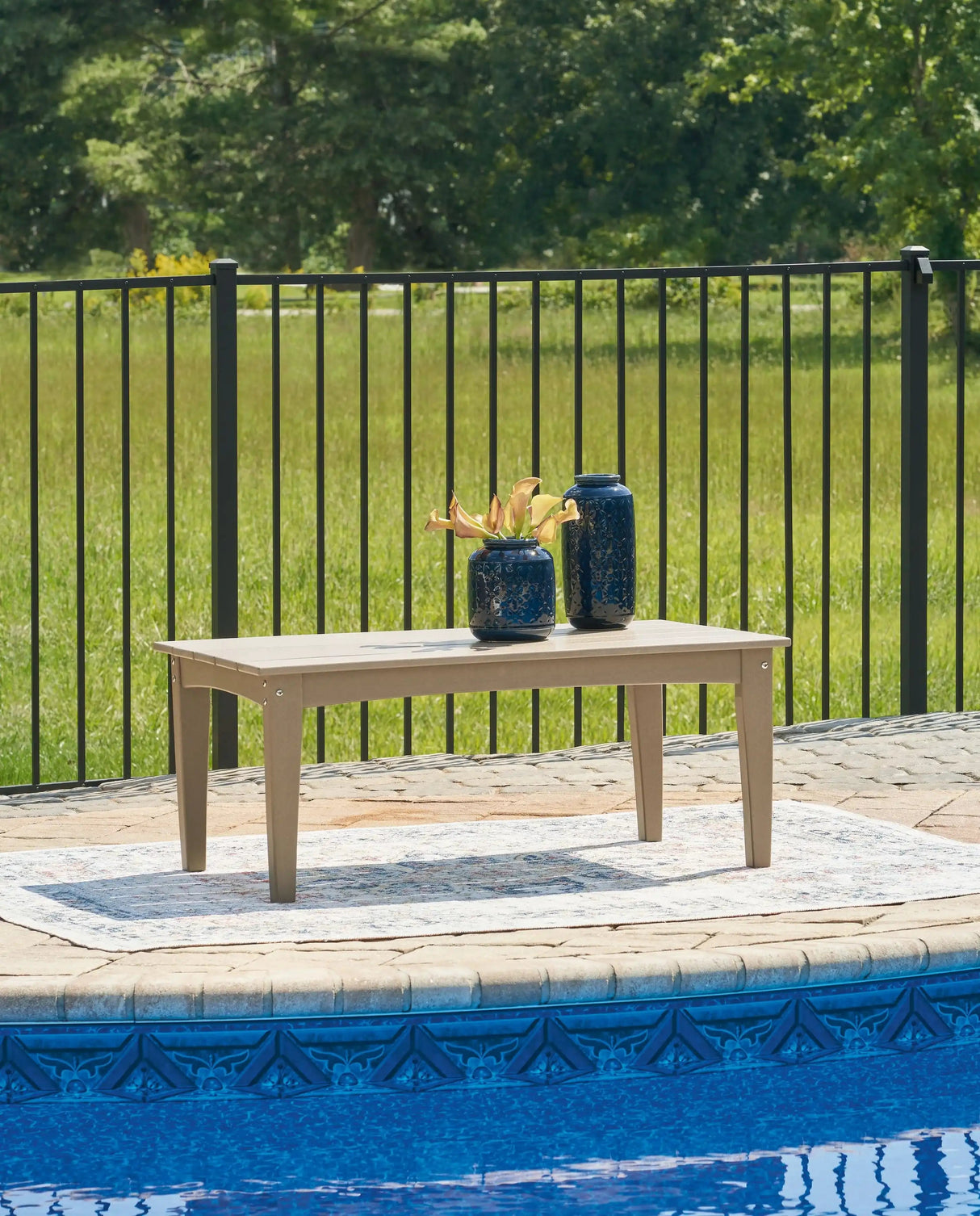 Hyland Wave - Rectangular Cocktail Table - Best Buy Furniture