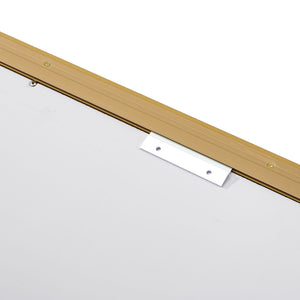 LED Bathroom Beveled Mirror, 3000 - 6000K Gradient Front And Backlit LED Mirror For Bathroom, 3 Colors Dimmable, Ip54 Enhanced Anti Fog