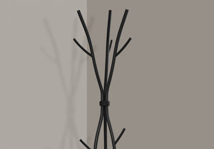 Coat Rack, Hall Tree, Free Standing, 11 Hooks, Entryway, Contemporary & Modern - Best Buy Furniture