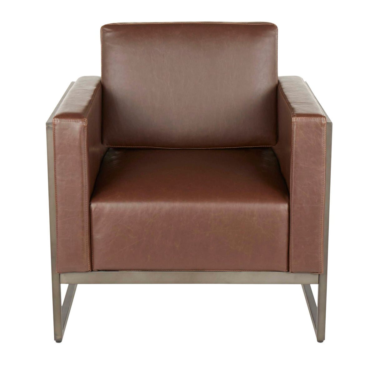 Drift - Industrial Lounge Chair - Espresso