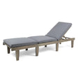 Ariana - Wood Chaise Lounge With Cushion - Best Buy Furniture
